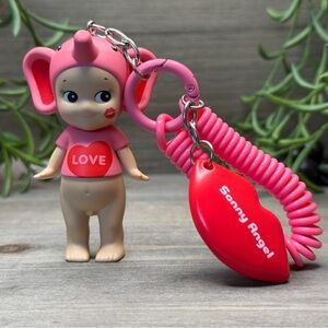 Sonny Angel Pink Elephant Keychain